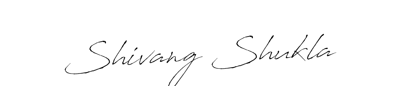 Also You can easily find your signature by using the search form. We will create Shivang Shukla name handwritten signature images for you free of cost using Antro_Vectra sign style. Shivang Shukla signature style 6 images and pictures png