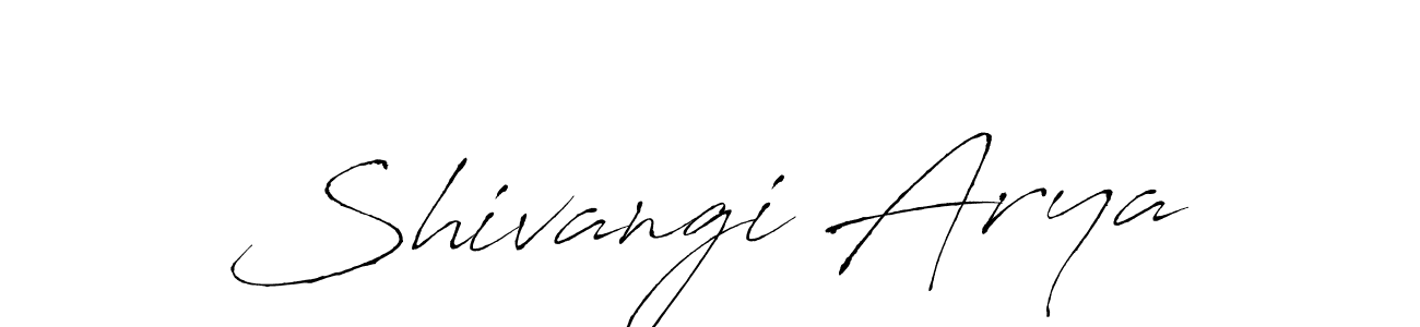 Make a beautiful signature design for name Shivangi Arya. Use this online signature maker to create a handwritten signature for free. Shivangi Arya signature style 6 images and pictures png