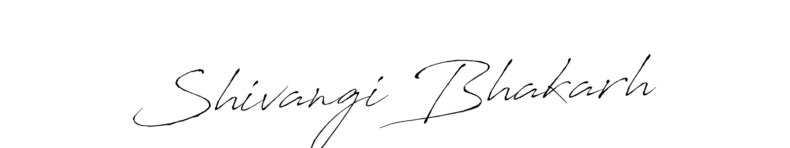 Antro_Vectra is a professional signature style that is perfect for those who want to add a touch of class to their signature. It is also a great choice for those who want to make their signature more unique. Get Shivangi Bhakarh name to fancy signature for free. Shivangi Bhakarh signature style 6 images and pictures png