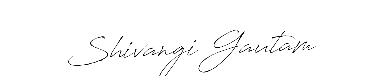 Make a beautiful signature design for name Shivangi Gautam. Use this online signature maker to create a handwritten signature for free. Shivangi Gautam signature style 6 images and pictures png