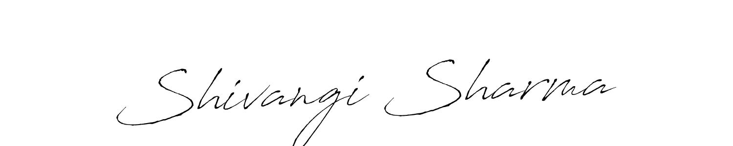 You can use this online signature creator to create a handwritten signature for the name Shivangi Sharma. This is the best online autograph maker. Shivangi Sharma signature style 6 images and pictures png