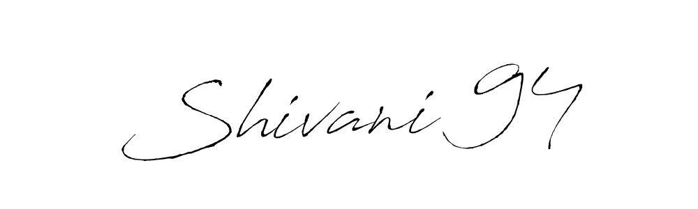 Make a beautiful signature design for name Shivani 94. Use this online signature maker to create a handwritten signature for free. Shivani 94 signature style 6 images and pictures png