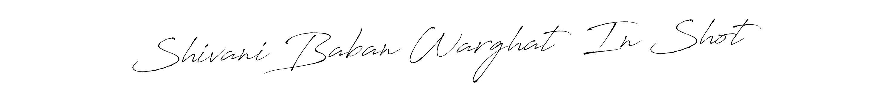 This is the best signature style for the Shivani Baban Warghat  In Shot name. Also you like these signature font (Antro_Vectra). Mix name signature. Shivani Baban Warghat  In Shot signature style 6 images and pictures png