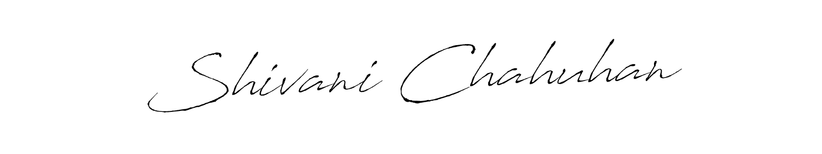 Antro_Vectra is a professional signature style that is perfect for those who want to add a touch of class to their signature. It is also a great choice for those who want to make their signature more unique. Get Shivani Chahuhan name to fancy signature for free. Shivani Chahuhan signature style 6 images and pictures png