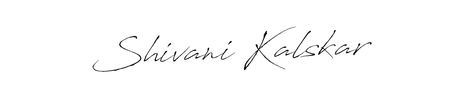 How to make Shivani Kalskar signature? Antro_Vectra is a professional autograph style. Create handwritten signature for Shivani Kalskar name. Shivani Kalskar signature style 6 images and pictures png