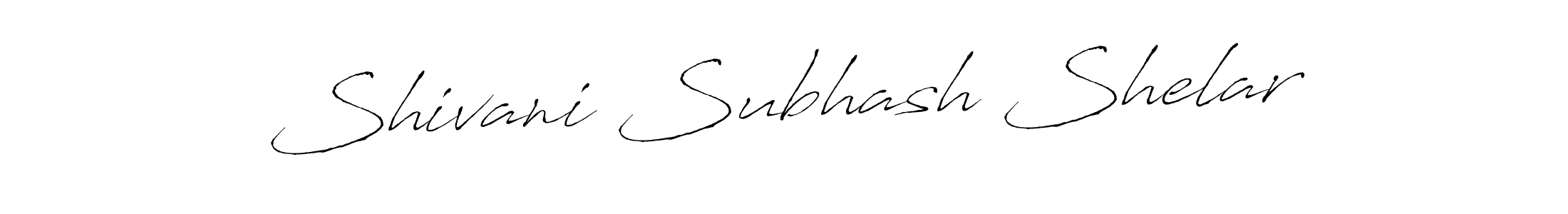 It looks lik you need a new signature style for name Shivani Subhash Shelar. Design unique handwritten (Antro_Vectra) signature with our free signature maker in just a few clicks. Shivani Subhash Shelar signature style 6 images and pictures png