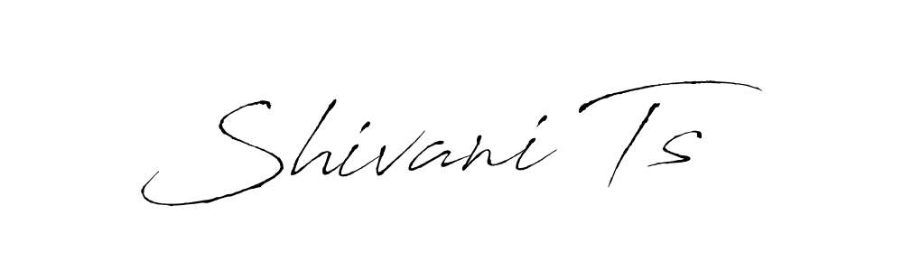 How to make Shivani Ts signature? Antro_Vectra is a professional autograph style. Create handwritten signature for Shivani Ts name. Shivani Ts signature style 6 images and pictures png