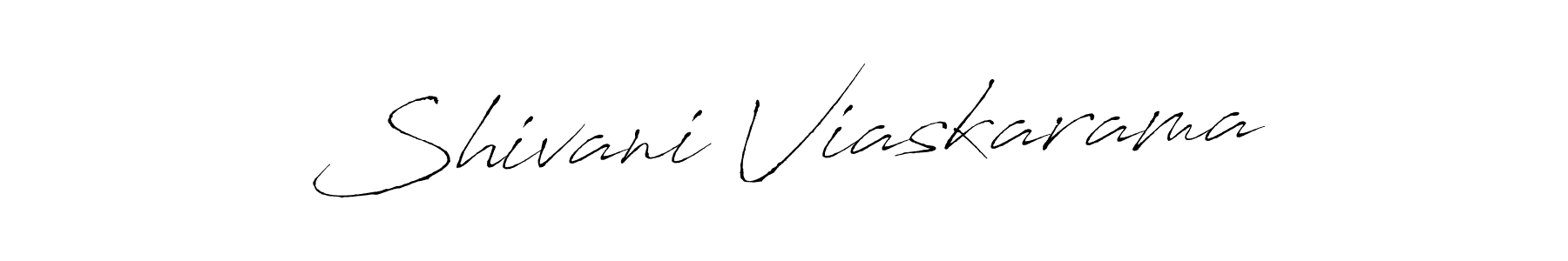 Antro_Vectra is a professional signature style that is perfect for those who want to add a touch of class to their signature. It is also a great choice for those who want to make their signature more unique. Get Shivani Viaskarama name to fancy signature for free. Shivani Viaskarama signature style 6 images and pictures png