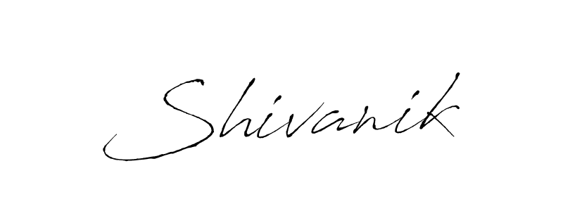 Create a beautiful signature design for name Shivanik. With this signature (Antro_Vectra) fonts, you can make a handwritten signature for free. Shivanik signature style 6 images and pictures png