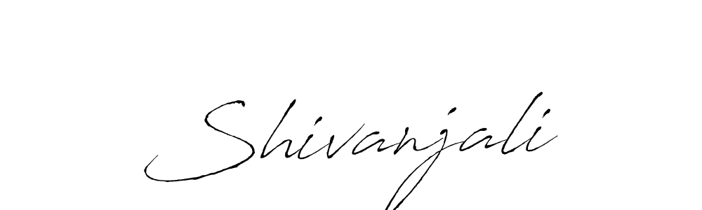 The best way (Antro_Vectra) to make a short signature is to pick only two or three words in your name. The name Shivanjali include a total of six letters. For converting this name. Shivanjali signature style 6 images and pictures png