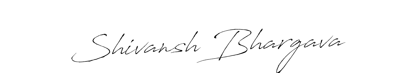 You can use this online signature creator to create a handwritten signature for the name Shivansh Bhargava. This is the best online autograph maker. Shivansh Bhargava signature style 6 images and pictures png