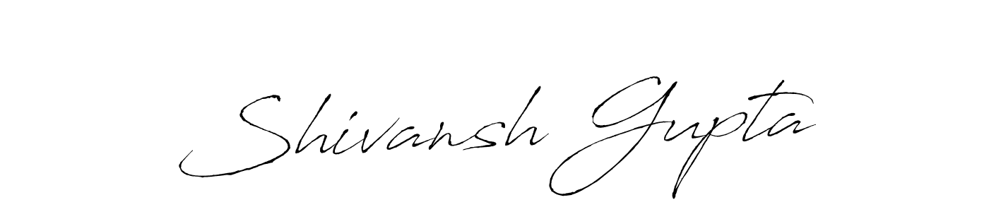 You should practise on your own different ways (Antro_Vectra) to write your name (Shivansh Gupta) in signature. don't let someone else do it for you. Shivansh Gupta signature style 6 images and pictures png