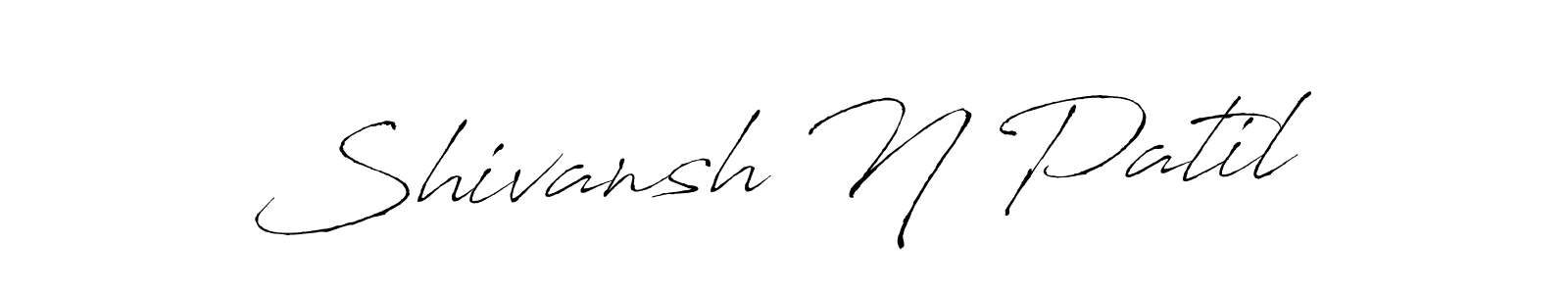 Here are the top 10 professional signature styles for the name Shivansh N Patil. These are the best autograph styles you can use for your name. Shivansh N Patil signature style 6 images and pictures png