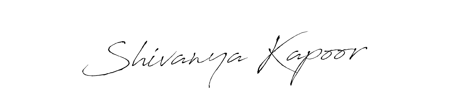 Shivanya Kapoor stylish signature style. Best Handwritten Sign (Antro_Vectra) for my name. Handwritten Signature Collection Ideas for my name Shivanya Kapoor. Shivanya Kapoor signature style 6 images and pictures png