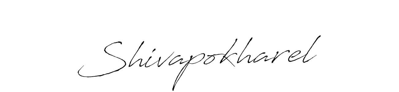 This is the best signature style for the Shivapokharel name. Also you like these signature font (Antro_Vectra). Mix name signature. Shivapokharel signature style 6 images and pictures png