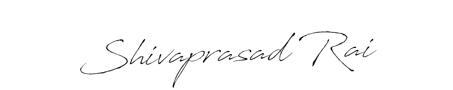 Shivaprasad Rai stylish signature style. Best Handwritten Sign (Antro_Vectra) for my name. Handwritten Signature Collection Ideas for my name Shivaprasad Rai. Shivaprasad Rai signature style 6 images and pictures png