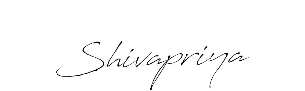 Create a beautiful signature design for name Shivapriya. With this signature (Antro_Vectra) fonts, you can make a handwritten signature for free. Shivapriya signature style 6 images and pictures png