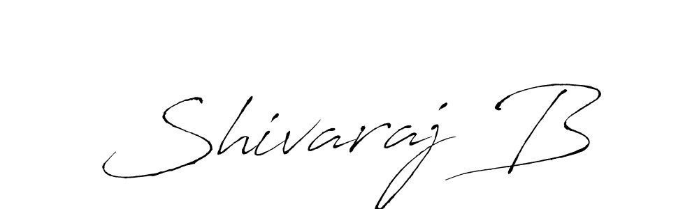 This is the best signature style for the Shivaraj B name. Also you like these signature font (Antro_Vectra). Mix name signature. Shivaraj B signature style 6 images and pictures png
