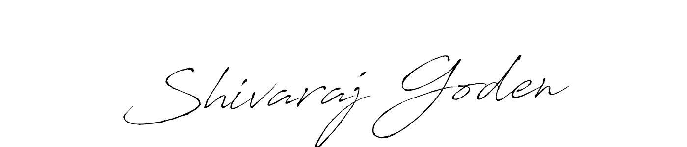 You can use this online signature creator to create a handwritten signature for the name Shivaraj Goden. This is the best online autograph maker. Shivaraj Goden signature style 6 images and pictures png