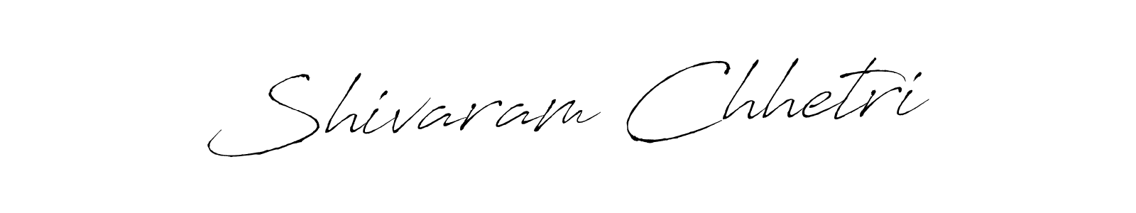 Create a beautiful signature design for name Shivaram Chhetri. With this signature (Antro_Vectra) fonts, you can make a handwritten signature for free. Shivaram Chhetri signature style 6 images and pictures png