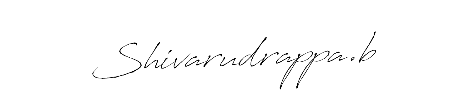 How to make Shivarudrappa.b signature? Antro_Vectra is a professional autograph style. Create handwritten signature for Shivarudrappa.b name. Shivarudrappa.b signature style 6 images and pictures png