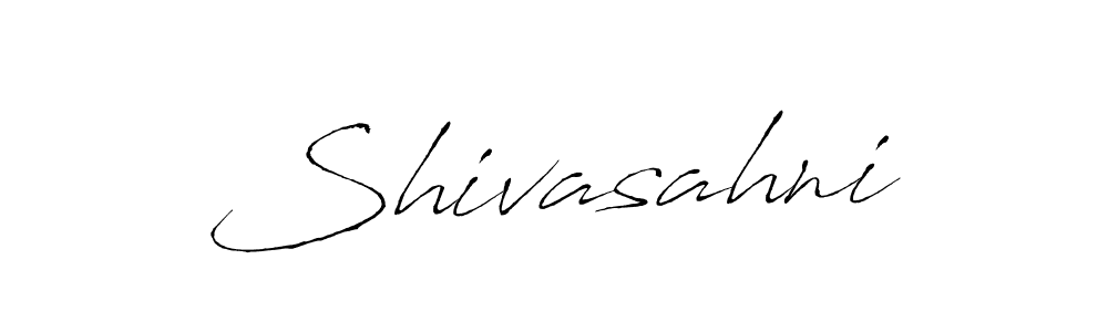 Shivasahni stylish signature style. Best Handwritten Sign (Antro_Vectra) for my name. Handwritten Signature Collection Ideas for my name Shivasahni. Shivasahni signature style 6 images and pictures png