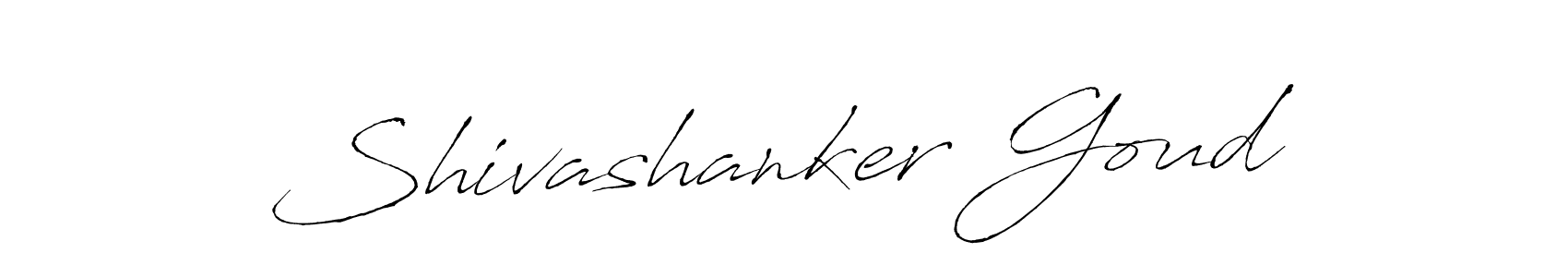 Design your own signature with our free online signature maker. With this signature software, you can create a handwritten (Antro_Vectra) signature for name Shivashanker Goud. Shivashanker Goud signature style 6 images and pictures png