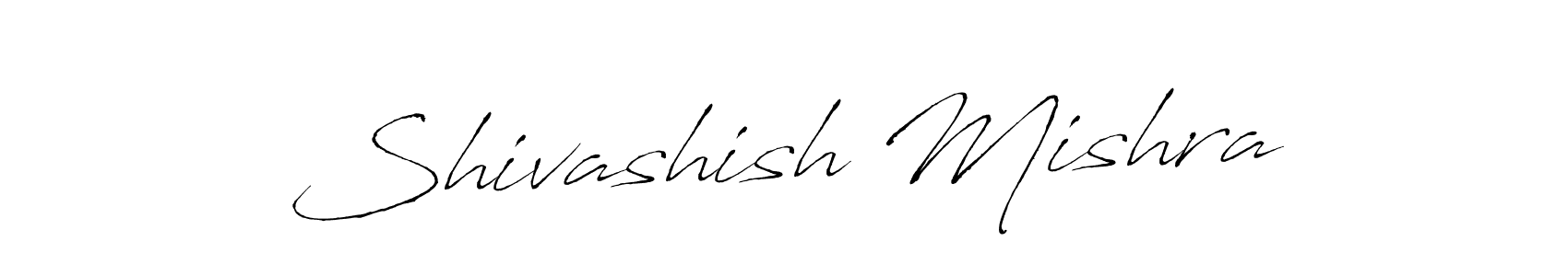 Make a beautiful signature design for name Shivashish Mishra. With this signature (Antro_Vectra) style, you can create a handwritten signature for free. Shivashish Mishra signature style 6 images and pictures png