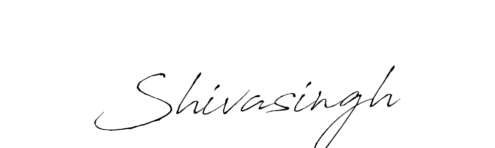 Create a beautiful signature design for name Shivasingh. With this signature (Antro_Vectra) fonts, you can make a handwritten signature for free. Shivasingh signature style 6 images and pictures png
