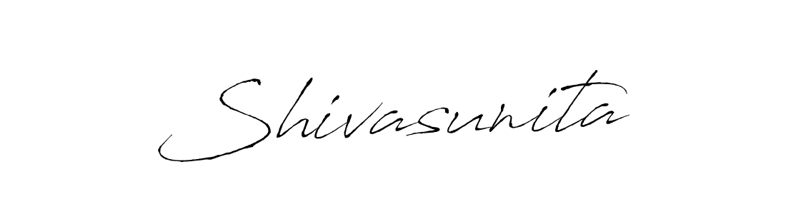 Shivasunita stylish signature style. Best Handwritten Sign (Antro_Vectra) for my name. Handwritten Signature Collection Ideas for my name Shivasunita. Shivasunita signature style 6 images and pictures png