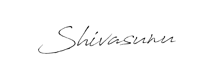 You should practise on your own different ways (Antro_Vectra) to write your name (Shivasunu) in signature. don't let someone else do it for you. Shivasunu signature style 6 images and pictures png