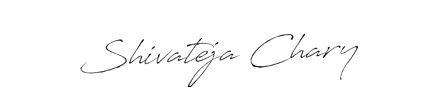 Shivateja Chary stylish signature style. Best Handwritten Sign (Antro_Vectra) for my name. Handwritten Signature Collection Ideas for my name Shivateja Chary. Shivateja Chary signature style 6 images and pictures png