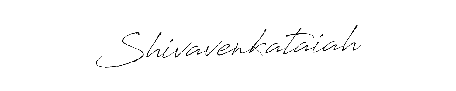 Make a beautiful signature design for name Shivavenkataiah. With this signature (Antro_Vectra) style, you can create a handwritten signature for free. Shivavenkataiah signature style 6 images and pictures png