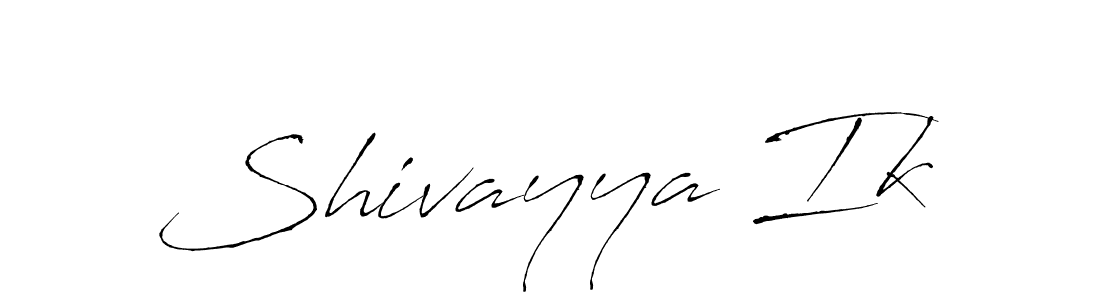 Use a signature maker to create a handwritten signature online. With this signature software, you can design (Antro_Vectra) your own signature for name Shivayya Ik. Shivayya Ik signature style 6 images and pictures png