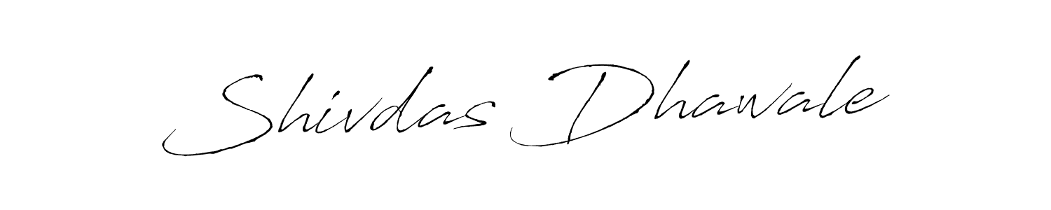 Use a signature maker to create a handwritten signature online. With this signature software, you can design (Antro_Vectra) your own signature for name Shivdas Dhawale. Shivdas Dhawale signature style 6 images and pictures png