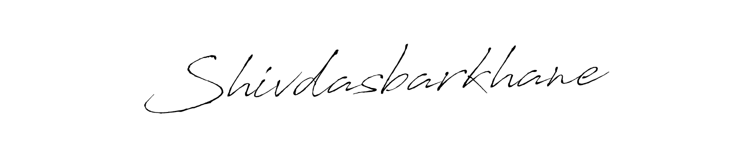 Make a beautiful signature design for name Shivdasbarkhane. With this signature (Antro_Vectra) style, you can create a handwritten signature for free. Shivdasbarkhane signature style 6 images and pictures png