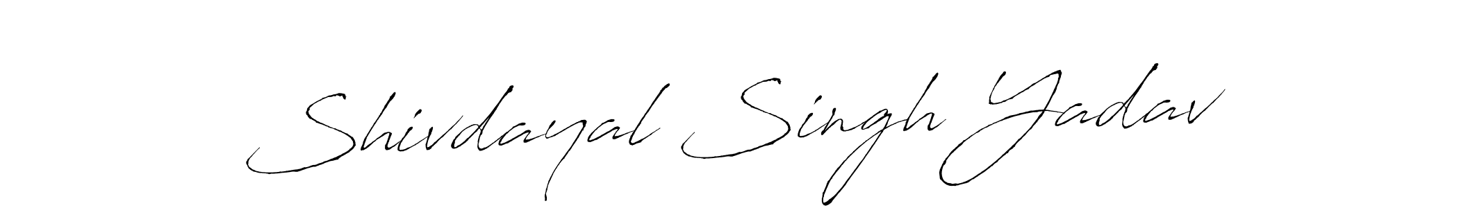 Also we have Shivdayal Singh Yadav name is the best signature style. Create professional handwritten signature collection using Antro_Vectra autograph style. Shivdayal Singh Yadav signature style 6 images and pictures png