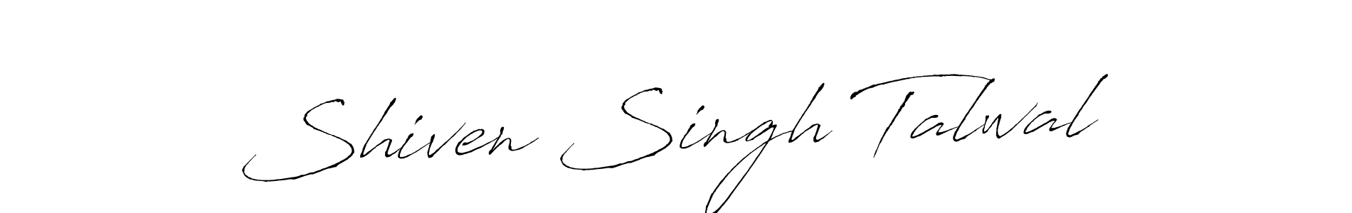 Use a signature maker to create a handwritten signature online. With this signature software, you can design (Antro_Vectra) your own signature for name Shiven Singh Talwal. Shiven Singh Talwal signature style 6 images and pictures png