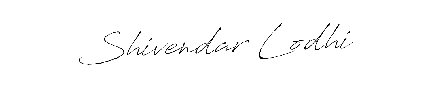 Design your own signature with our free online signature maker. With this signature software, you can create a handwritten (Antro_Vectra) signature for name Shivendar Lodhi. Shivendar Lodhi signature style 6 images and pictures png