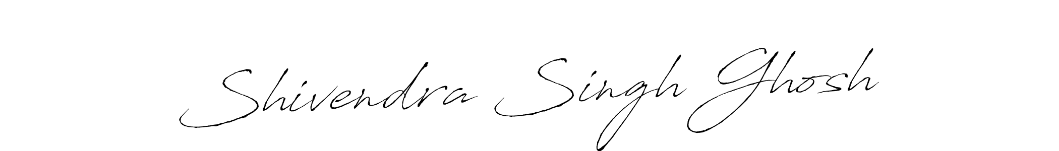 Also we have Shivendra Singh Ghosh name is the best signature style. Create professional handwritten signature collection using Antro_Vectra autograph style. Shivendra Singh Ghosh signature style 6 images and pictures png