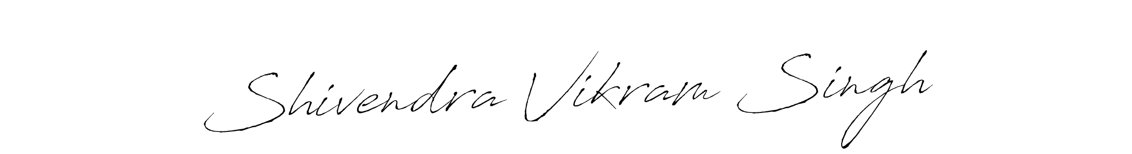 How to make Shivendra Vikram Singh signature? Antro_Vectra is a professional autograph style. Create handwritten signature for Shivendra Vikram Singh name. Shivendra Vikram Singh signature style 6 images and pictures png