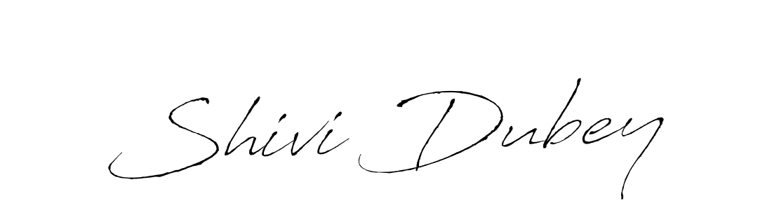 Design your own signature with our free online signature maker. With this signature software, you can create a handwritten (Antro_Vectra) signature for name Shivi Dubey. Shivi Dubey signature style 6 images and pictures png