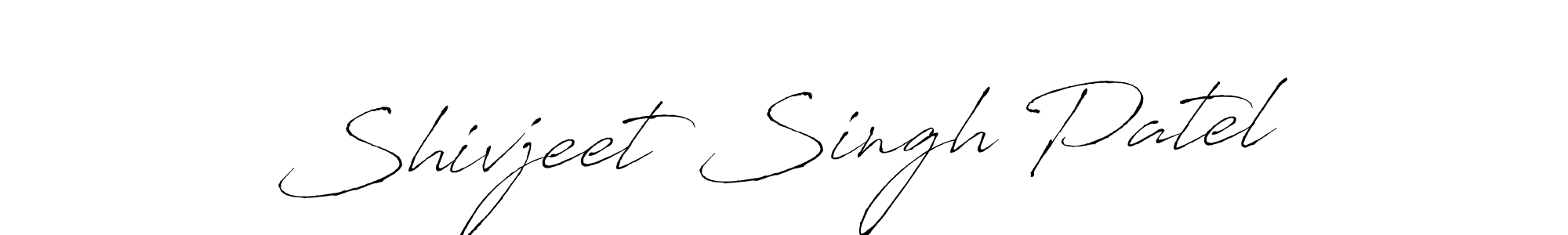 Use a signature maker to create a handwritten signature online. With this signature software, you can design (Antro_Vectra) your own signature for name Shivjeet Singh Patel. Shivjeet Singh Patel signature style 6 images and pictures png