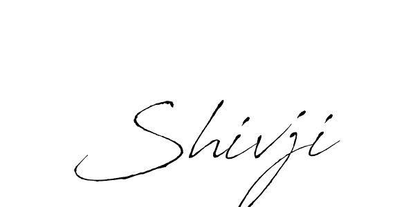 Design your own signature with our free online signature maker. With this signature software, you can create a handwritten (Antro_Vectra) signature for name Shivji. Shivji signature style 6 images and pictures png