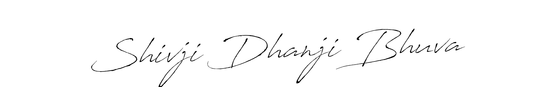 Shivji Dhanji Bhuva stylish signature style. Best Handwritten Sign (Antro_Vectra) for my name. Handwritten Signature Collection Ideas for my name Shivji Dhanji Bhuva. Shivji Dhanji Bhuva signature style 6 images and pictures png