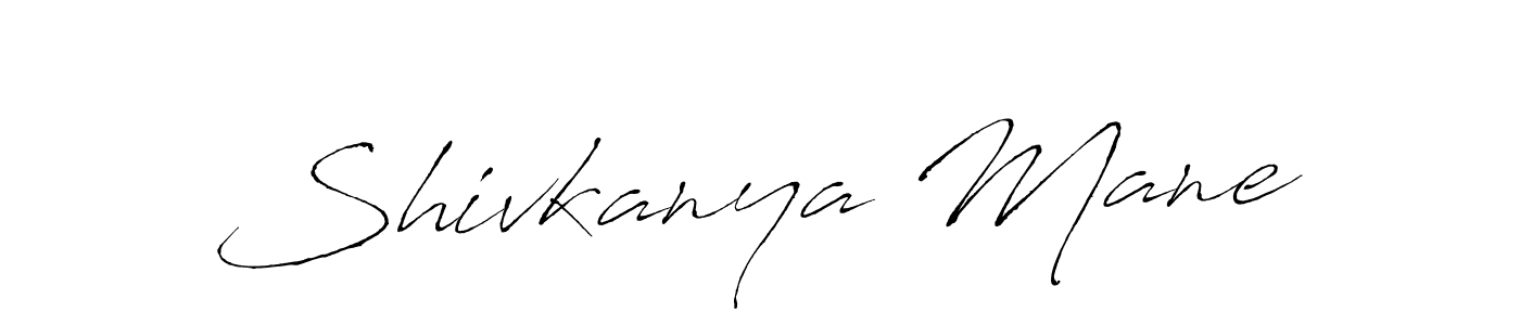 Also we have Shivkanya Mane name is the best signature style. Create professional handwritten signature collection using Antro_Vectra autograph style. Shivkanya Mane signature style 6 images and pictures png