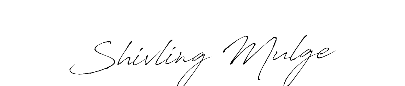 It looks lik you need a new signature style for name Shivling Mulge. Design unique handwritten (Antro_Vectra) signature with our free signature maker in just a few clicks. Shivling Mulge signature style 6 images and pictures png