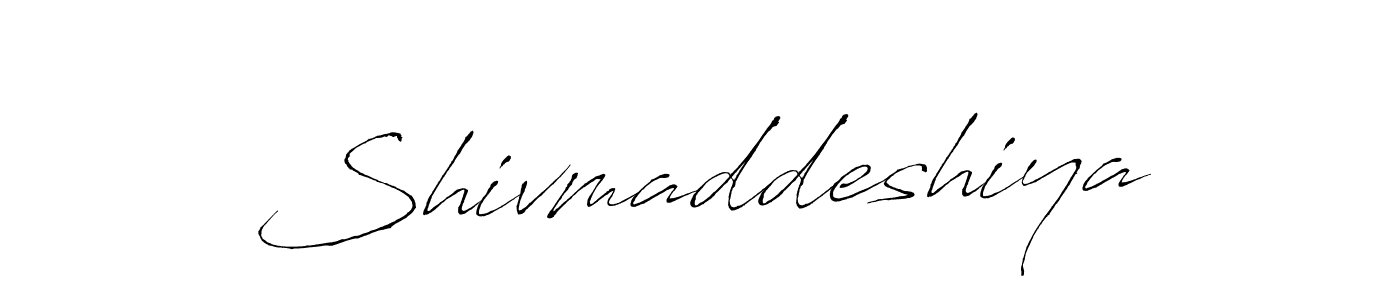 Create a beautiful signature design for name Shivmaddeshiya. With this signature (Antro_Vectra) fonts, you can make a handwritten signature for free. Shivmaddeshiya signature style 6 images and pictures png