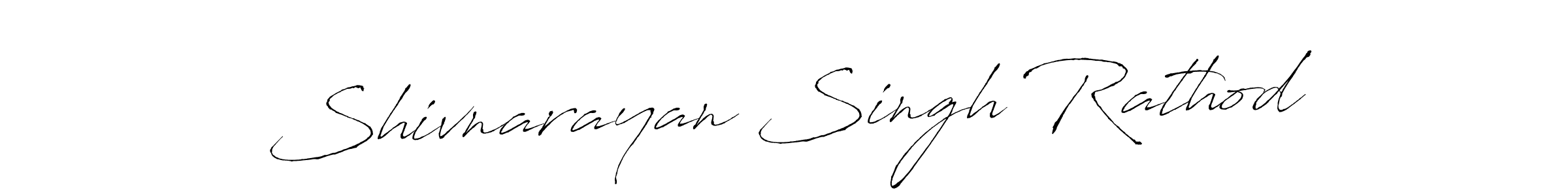 How to make Shivnarayan Singh Rathod signature? Antro_Vectra is a professional autograph style. Create handwritten signature for Shivnarayan Singh Rathod name. Shivnarayan Singh Rathod signature style 6 images and pictures png