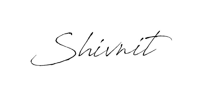 Use a signature maker to create a handwritten signature online. With this signature software, you can design (Antro_Vectra) your own signature for name Shivnit. Shivnit signature style 6 images and pictures png